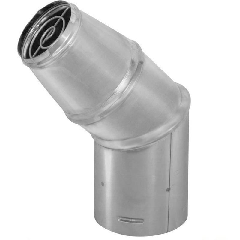 3" PelletVent Pro Stainless Steel Horizontal Round Cap - 3PVP-HC2