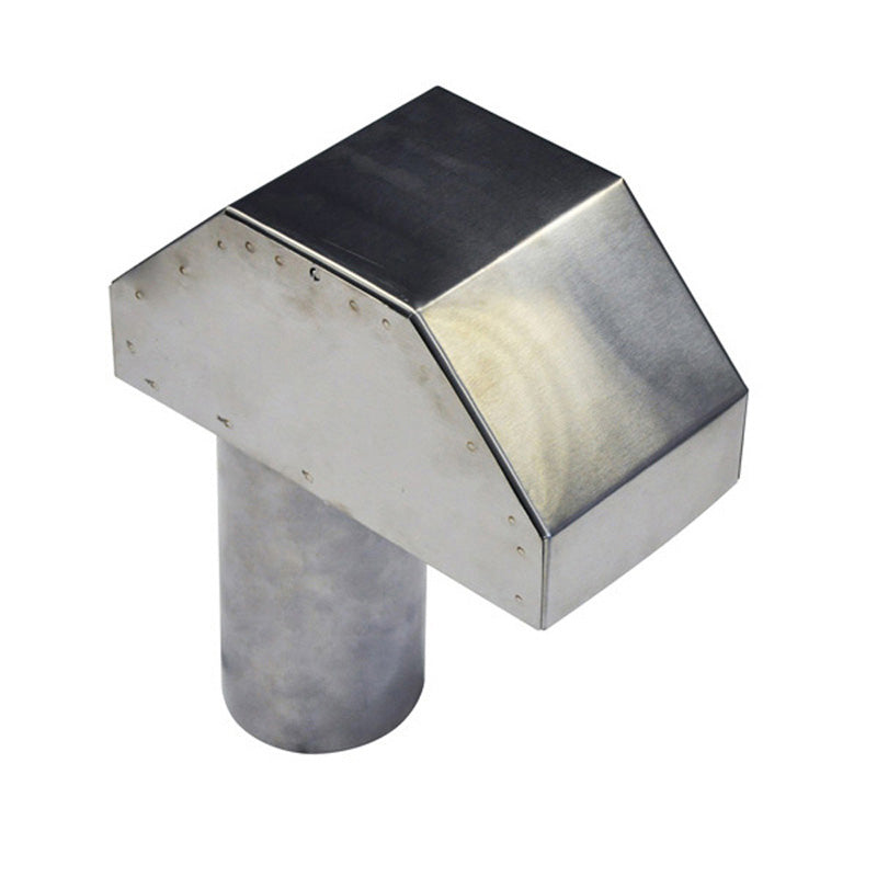 430 Stainless Dryer Vent Vertical Cap