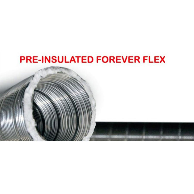 Premium Pre-Insulated Forever Flex 316Ti-Alloy .005 Stainless Pre-Cut Liner-L5S825PI