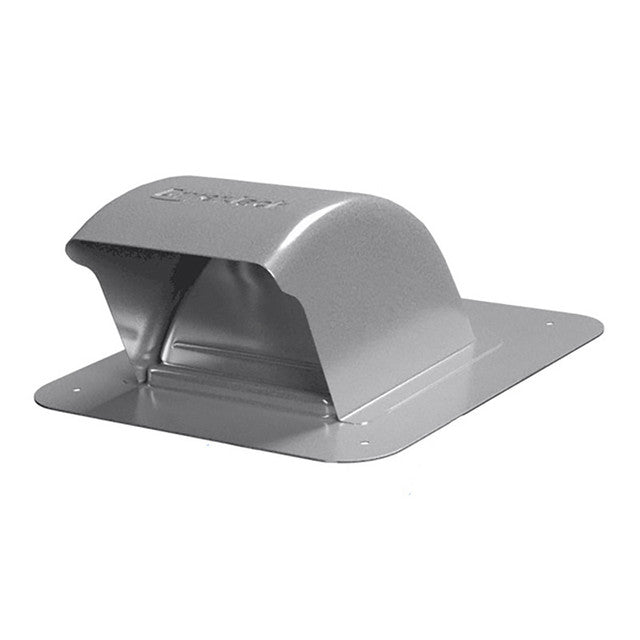 InOvate DryerJack Mill Finish Low-Profile Roof Vent with Roof Neck