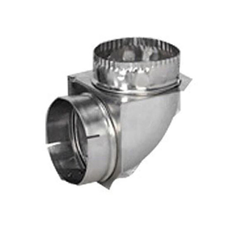 4" Rigid Dryer Vent Close-Clearance Elbow