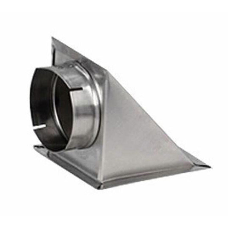 4" Rigid Dryer Vent Eave Vent Hood